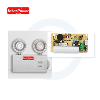 Panneau de commande PCBA pour signalisation d'issue d'urgence, circuit de sécurité incendie, double alimentation, commutation automatique, LED haute luminosité, auto-test, OEM ODM