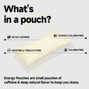 Integratori di L-Teanina ad Alta Energia GMP OEM 2025, Migliorano Energia e Concentrazione, Bustine Nootropiche con Caffeina - Product Image 3