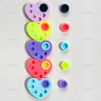 Palette multifonction en silicone pour rehaussement de cils et lamination de sourcils, avec bac de teinture, vente en gros, palette coréenne pour rehaussement de cils
