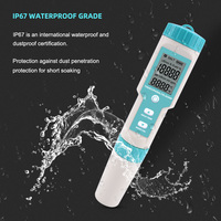 Nouveau testeur 7 en 1 PH/TDS/EC/ORP/Salinité/S. Testeur de qualité de l'eau G/Temperature Meter C-600, moniteur de qualité de l'eau, eau potable, aquariums, pH