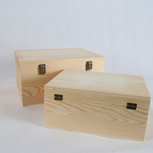 Scatola <span class=keywords><strong>Regalo</strong></span> in <span class=keywords><strong>Legno</strong></span> Artigianale con Coperchio Scorrevole in MDF Non Finito, Personalizzabile, per Conservazione <span class=keywords><strong>di</strong></span> Regali, Arti e Mestieri - Product Image 2