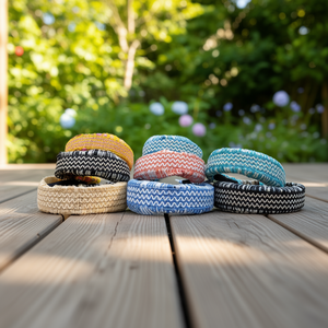 Fascia per capelli intrecciata in paglia PP G21XIAP10 6600 DIATEMA - Product Image 2