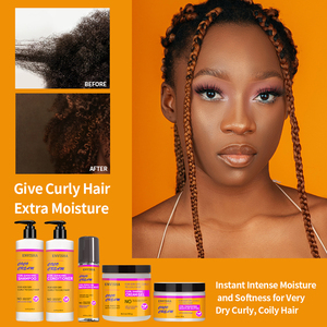 Ensemble shampoing et après-shampoing <span class=keywords><strong>hydratant</strong></span> en profondeur pour <span class=keywords><strong>cheveux</strong></span> afro, produits pour <span class=keywords><strong>cheveux</strong></span> <span class=keywords><strong>bouclés</strong></span>, coffret cadeau pour <span class=keywords><strong>cheveux</strong></span> <span class=keywords><strong>bouclés</strong></span> secs - Product Image 2