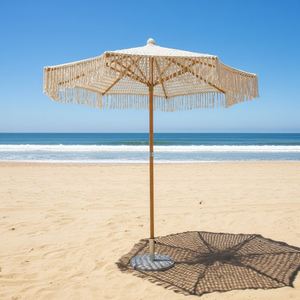 Outdoor <b>Beach</b> Thatched Center Pillar Wind Resistant Waterproof Straw Sunshade <b>Umbrella</b> for Courtyard Homestay Manufacturer - Product Image 6