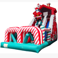 Toboggan gonflable Père Noël skitant, Jouets en peluche, Tente gonflable, Machine de flipper, Château gonflable pour enfant, Voiture jouet, Tente gonflable