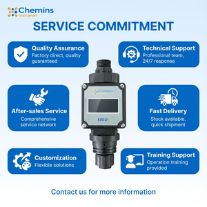 Capteur de qualité de l'eau numérique à faible coût, contrôleur d'affichage, écran LCD de 1,3 pouce, sonde RS485 Modbus, WiFi, alimentation 12-24V CC, en temps réel - Product Image 6