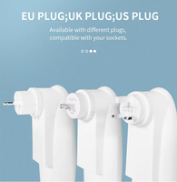 Diffuseur d'huiles essentielles intelligent en métal, électrique, sans eau, à brancher sur prise murale, pour la maison, avec logo personnalisé OEM