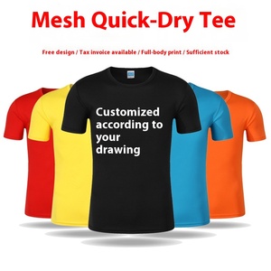 T-Shirt Personalizzata da <span class=keywords><strong>Uomo</strong></span> per Pubblicità Estiva a Maniche Corte, Asciugatura Rapida, Logo Culturale, Anti-Pilling per Maratona - Product Image 2