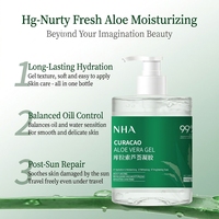Gel nourrissant à l'aloe vera, hydratation profonde, crème réparatrice pour la peau, alternative légère, formule non grasse