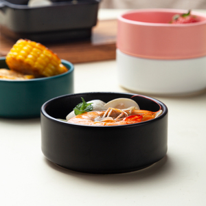 จานซอสเซรามิกพอร์ซเลนทรงกลมขนาดเล็ก 3.5 นิ้ว แบบซ้อนได้ เป็นมิตรกับสิ่งแวดล้อม สไตล์ยุโรป สำหรับร้านอาหารและโรงแรม - Product Image 3