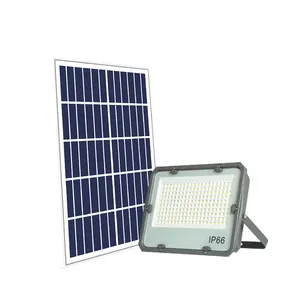 Hot New Sale Waterproof Remote Control 100w 200w 300w 400w Floodlights LED Solar Flood Lights For Outdoor Garden