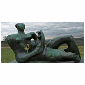 Sculpture en bronze du Guerrier de Montauban par <span class=keywords><strong>Antoine</strong></span> Bourdelle, technique de moulage de 5 mm d'épaisseur, art métallique - Product Image 3