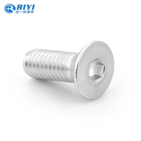 Vis à six pans creux fraisés en aluminium 6061 à 90 degrés pour profilé en aluminium à rainure en T M3 M4 M5 M6 M8 M10 M12 Usine RIYI
