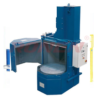 Petite table rotative de sablage, machine de sablage de jantes en alliage, moteur de sablage, boîte de vitesses, marque Ronen, longue durée de vie
