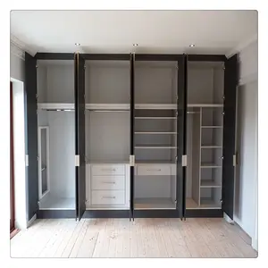 Garderobe Mirrored Schuifdeuren Kast Deuren Voor Huis