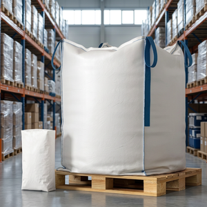 Ligero resistente al desgarro FlexPack PP bolsa tejida a granel plástico agrícola transporte alta durabilidad T & H modelo internacional 24 - Product Image 3
