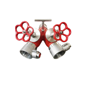 วาล์วแบ่งน้ำ2ทางสำหรับดับเพลิงวาล์วประตูพร้อมข้อต่อตัวแบ่งน้ำดับเพลิงคุณภาพสูง - Product Image 1