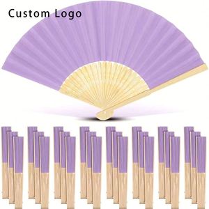 Elegante Abanico de Bambú Hecho a Mano con Motivo Exótico, Ideal para Ocasiones Especiales y Regalos Corporativos - Product Image 1