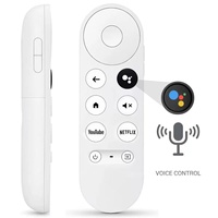 Télécommande vocale de remplacement G9N9N compatible avec Chromecast, Google TV