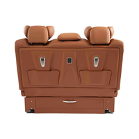 Asientos de Cuero Aero Personalizados con Calefacción y Ventilación, Ajuste Universal para Toyota Alphard Hiace MPV SUV Viano
