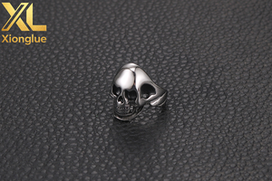 Heavy Huge High Polishing with Solid Back <b>for</b> Strong <b>Men</b> Motorcycle Riders and Bikers Stainless Steel <b>Ring</b> - Product Image 4