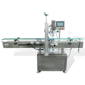 Máquina Tapadora Automática de Gran Tamaño para Línea de Producción de 2 Metros, Tapadora de Rosca para Botellas de Bebidas, Detergente para Ropa y Gel de Ducha - Product Image 3