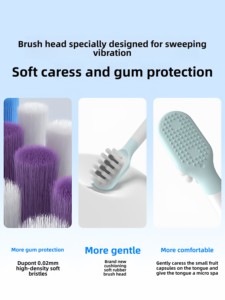 Chigo bàn chải đánh răng điện người lớn dao động siêu âm thay thế đầu nam nữ hoàn toàn tự động sử dụng cặp đôi IPX7 - Product Image 4