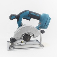 Scie circulaire électrique industrielle sans balais haute puissance 20V 5 pouces pour pierre et bois, avec fonction de coupe en biseau, multifonctionnelle