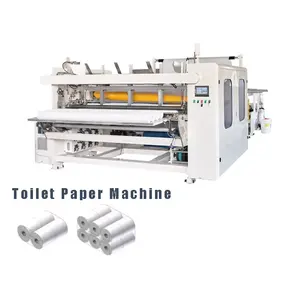 Hoge Efficiëntie Wc Papier Terugspoelen Machine Papier Making Machine Voor Verkoop
