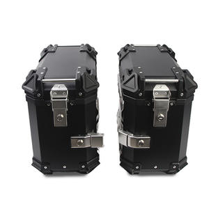 Vente directe d'usine 20L+20L Ensemble de valises latérales universelles pour <span class=keywords><strong>moto</strong></span>, boîte de réservoir de <span class=keywords><strong>moto</strong></span>, boîte latérale en aluminium pour <span class=keywords><strong>moto</strong></span> - Product Image 1