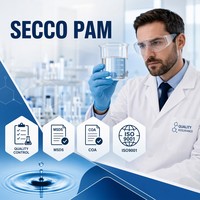 Polyacrylamide partiellement hydrolysé à poids moléculaire élevé PHPA, floculant anionique pour la forage pétrolier, inhibiteur de shales, CAS 9003-05-8