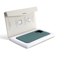 Dossiers cadeaux magnétiques pour étuis de téléphone portable, revêtement UV, matériaux recyclés, emballage en papier personnalisable, vente en gros directe d'usine