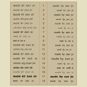 Letra de estampado en caliente flexible tipo T, molde de grabado CNC, número de personalización RCIDOS/alfabeto/caracteres de latón <span class=keywords><strong>hebreo</strong></span> - Product Image 2