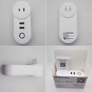 LEDEAST بيع بالجملة المنزل الذكي Tuya App مقبس الحائط الذكي منفذ مع جوجل المنزل التحكم الصوتي USB - Product Image 5
