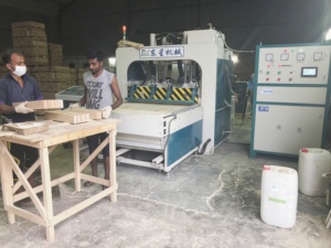 Bảng điều khiển tần số cao nối máy ép cạnh dán bảng ngón tay Hội Đồng Quản Trị Máy ép nóng - Product Image 3