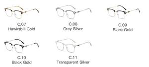 <span class=keywords><strong>Lunettes</strong></span> de Vue Unisexe <span class=keywords><strong>Tendance</strong></span> <span class=keywords><strong>2022</strong></span>, Monture Métallique Anti-Lumière Bleue, Style Personnalisé - Product Image 5