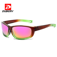 DUBERY Fabricants Vente en Gros 2026 Nouvelles Lunettes de Soleil Tendance Homme Polarisées UV400 Monture Sans Cadre PC Cyclisme Sport Vintage % UV
