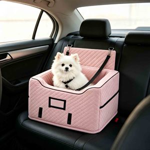Siège auto rehausseur pour chien, coussin de protection pour animal de compagnie, siège de voyage pour chiot, siège auto pour chien, rehausseur de siège auto pour la plupart des voitures - Product Image 3