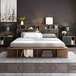 Ensembles <span class=keywords><strong>de</strong></span> chambre à coucher King Size, Meubles <span class=keywords><strong>de</strong></span> chambre à coucher avec armoire, Ensemble <span class=keywords><strong>de</strong></span> meubles <span class=keywords><strong>de</strong></span> chambre à coucher - Product Image 2