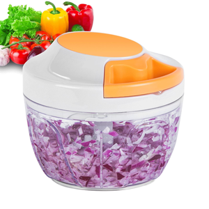 Food Processor Manual <b>Vegetable</b> <b>Chopper</b> Double Blade Food <b>Vegetable</b> Onion Garlic <b>Chopper</b> Cutter - Product Image 1