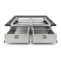 Système de tiroirs de chargement pour camion en alliage d'aluminium imperméable pour camping en 4x4