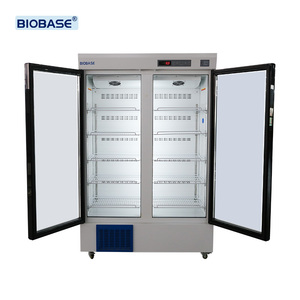 Frigorifero da <span class=keywords><strong>Laboratorio</strong></span> BIOBASE BPR-5V968 968L ad Aria Forzata 2~8°C ℃   Frigorifero con Doppia Porta in Vetro per <span class=keywords><strong>Laboratorio</strong></span> - Product Image 2