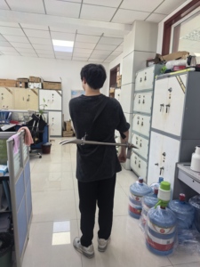 บาร์อีกา Harrigan แบบถอดได้พร้อมที่ดักไหล่แบบพกพาเหล็ก42CRMO & 45 # - Product Image 6