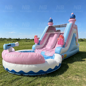 <span class=keywords><strong>Toboggan</strong></span> <span class=keywords><strong>aquatique</strong></span> gonflable pour enfants <span class=keywords><strong>avec</strong></span> piscine à jets d'eau et jeu de cible, en PVC, pour usage commercial, parc <span class=keywords><strong>aquatique</strong></span> gonflable pour fêtes en extérieur dans la cour - Product Image 4