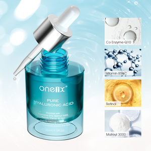 ONE1X cura della pelle del viso siero all'acido ialuronico idratante nutriente antirughe siero viso per la riparazione della pelle delle linee sottili diluite - Product Image 4