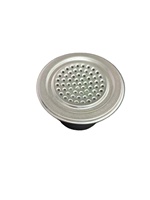 Ensemble de capsules à chicha en aluminium argenté durable et écologique de qualité alimentaire ARABIA
