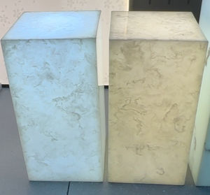 Ambiance Marbre Albâtre <span class=keywords><strong>Jem</strong></span> Pilier Lampe Paysage Naturel Éclairage pour la Maison Décorations de Noël et de Thanksgiving - Product Image 1