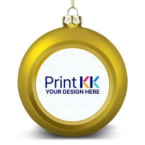 Image personnalisée Ornements de boules de Noël en PVC de haute qualité Flocage et galvanoplastie de taille personnalisée pour la décoration intérieure Boîte d'emballage - Product Image 6