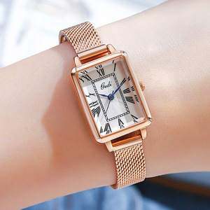 Nuevo reloj de mujer al estilo de las celebridades de internet, reloj cuadrado retro personalizado para mujer, reloj informal a la moda, resistente al agua - Product Image 4