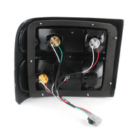 Feu arrière halogène 12V le plus vendu, bordure noire avec clignotant ambre pour Toyota Coaster BB50 HZB50, feu combiné arrière de bus